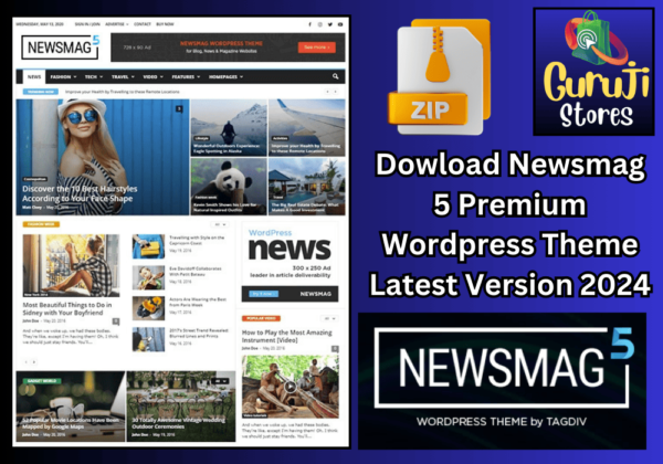 Newsmag (Newspaper & Magazine) Premium Theme Latest Version 2024 Download Lowest Price