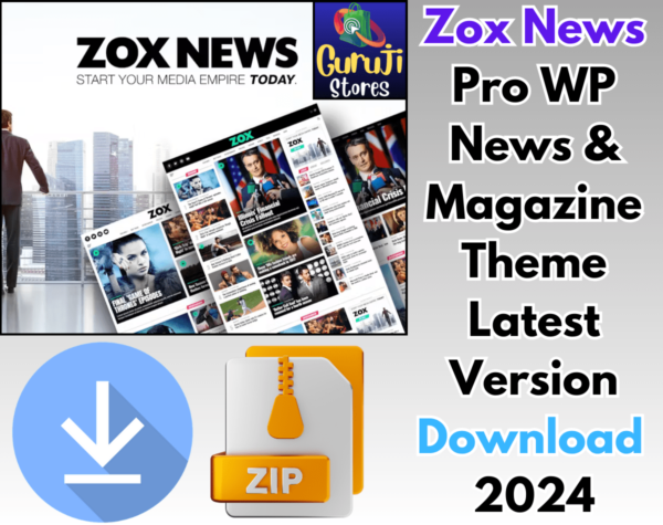 Zox News - Pro WP News & Magazine Theme Download 2024